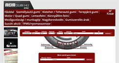 Desktop Screenshot of mbmgumi.hu